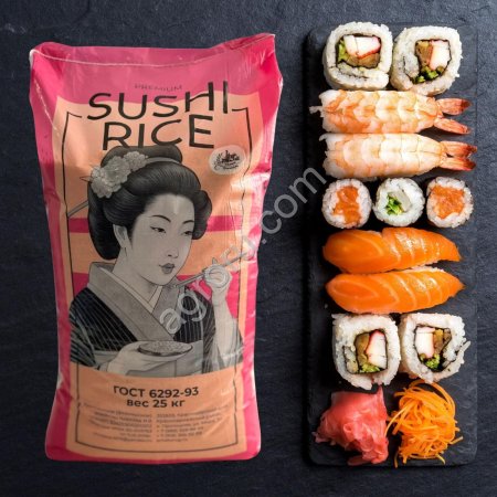 Крупа рисовая: рис для суши
