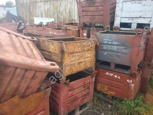 Тара, ящики, мульды, металлические 800х650х600мм