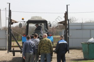 Первый в мире широкозахватный навесной на тр-р 80лс культиватор