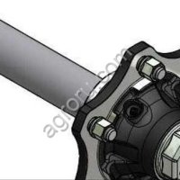 П-205.65.520 Ступица колеса с полуосью в сборе БДМ, П-205.50.395 Полуось