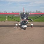 Внесение пестицидов сверхлегкой авиацией !