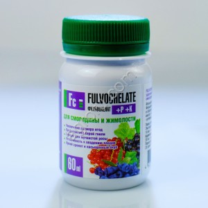 Удобрение для смородины Фульвохелат Р К с фульвокислотами хелатами и микроэлементами мл