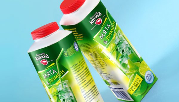 Галактика упаковала мяту и лимон