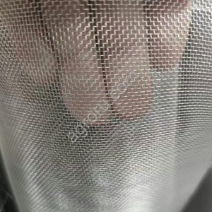 Сетка тканая из нержавейки 1x25 м, ячейка 3x3 мм