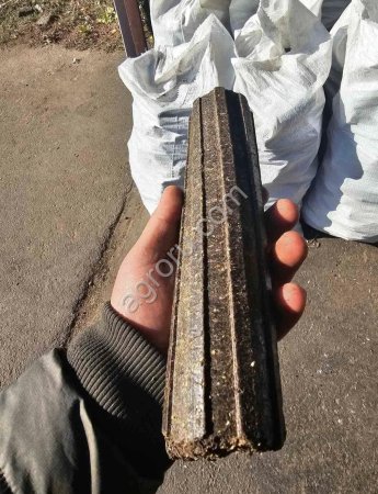 Топливные брикеты из лузги подсолнечника