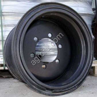 Диск колесный 13*18 ET0 6*205 D161 ЧКПЗ разборный черный без вент., (арт.: 167.3932-3101012-31)