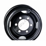 Диск колесный 228*457 ET60 6*222.25 D163 ЧКПЗ ГАЗ-66, ГАЗ-3308 Садко черный КД без вент.*** Акция, (арт.: 6501,3101012)