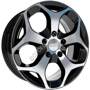 ДЛ 5*100 16*6.5 D67.1 ET38 Скад Гамбург Алмаз конус, (арт.: 2460005)