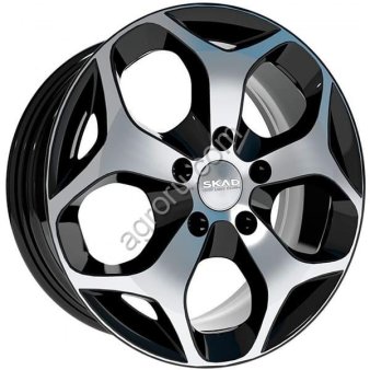 ДЛ 5*100 16*6.5 D67.1 ET38 Скад Гамбург Алмаз конус, (арт.: 2460005)