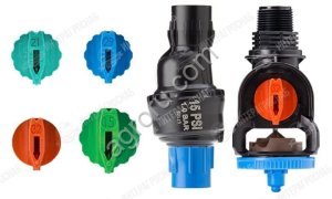 Разбрызгиватели для дождевальной машины Nelson: дождеватели, сопла, регуляторы давления