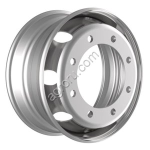 Диск колесный 6.75*17.5 ET129.5 8*275 D221 Accuride МАЗ КД черный без вент., (арт.: 321-3101012)