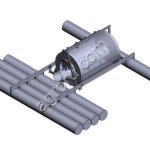 Самоочищающийся плавающий сетчатый фильтр Посейдон-8