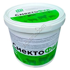 СмектоФид  эффективная минеральная антидиарейная кормовая добавка для телят