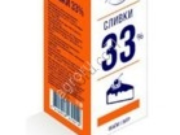 Сливки уп 1 л 33% ТМ Точка роста