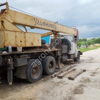 Автокран ульяновец на базе шасси краз 65101 кс4573