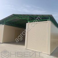 Модульное здание склада для хранения ветеринарных препаратов