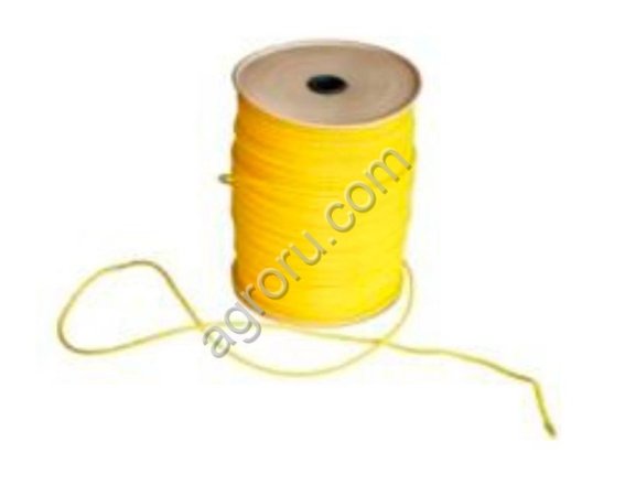 Трос/шнур подвеса линии кормления, нейлоновый, 6мм, желтый