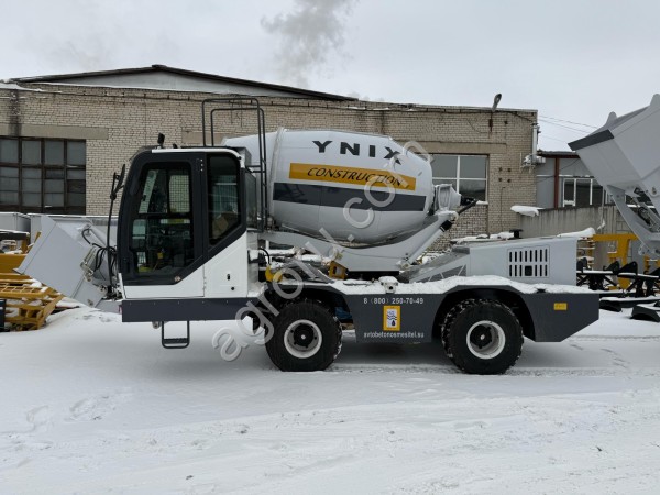 Бетоносмеситель с самозагрузкой YNIX QGMC2000 (8м3/час)