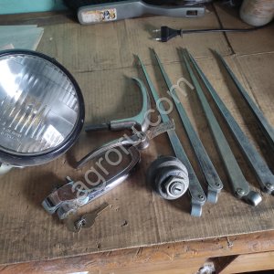 Фара вертикальная УАЗ 12в