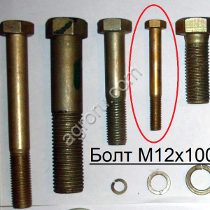 Болт М12х100 крупная резьба