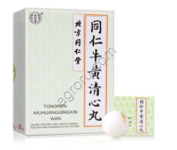 Тунжень Нюхуан Цинсинь (Tongren Niuhuang Qingxin Wan) 6 пилюль