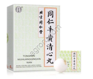 Тунжень Нюхуан Цинсинь (Tongren Niuhuang Qingxin Wan) 6 пилюль