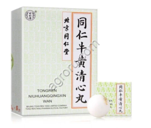 Тунжень Нюхуан Цинсинь (Tongren Niuhuang Qingxin Wan) 6 пилюль
