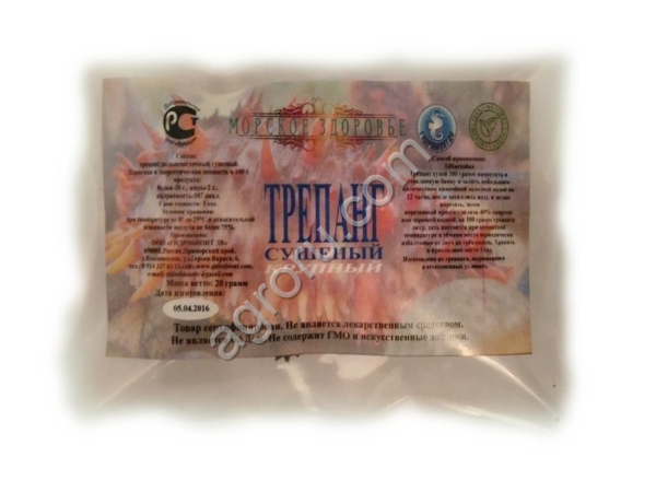 Трепанг суш. 1 кг (крупный),