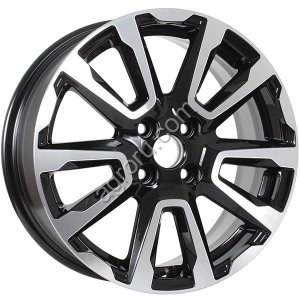 ДЛ 4*100 16*6.5 D60.1 ET50 К&К КС1026 Алмаз черный, (арт.: 79664)