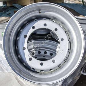 Диск колесный 11.75*22.5 ET0 10*335 D281 14мм Asterro серебристый (2244А) с вент., (арт.: 2244А)