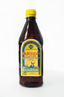 Масло льняное пищевое нерафинированное