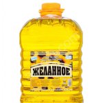 Масло подсолнечное холодный отжим не рафинированное 5л