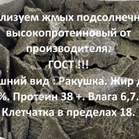 Жмых подсолнечный
