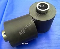 Ролик натяжной D-100х200мм. обрезиненный, линии яйцесбора и пометаудаления