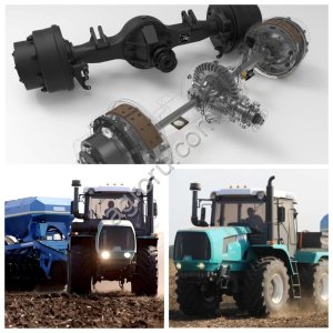 Изготовление мостов ведущих переднего и заднего для тракторов производства Брянского тракторного завода