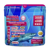 Aкулий сквален и Омега-3 (1500 мг.) на 65 дней Fujima