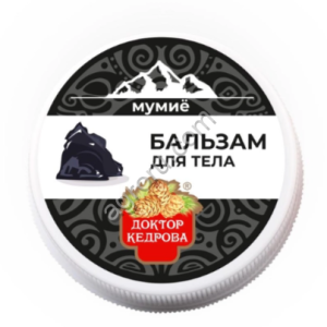 Бальзам для тела мумиё Доктор Кедрова, 30 мл,