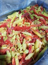 Перец замороженный соломка