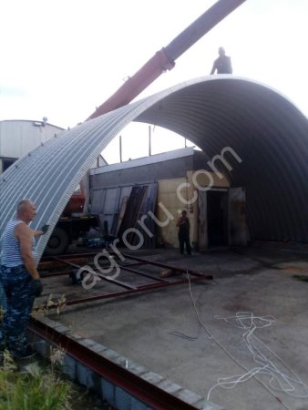 Бескаркасные ангары