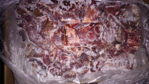 Мясо говядины блочное оптом, не массированное, 1 сорт