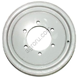 Диск колесный 6.00*16 ET0 6*205 D161 БЗТДиА ПТС-4 серый КД без вент., (арт.: 6.00F*16 00.00.000-08)