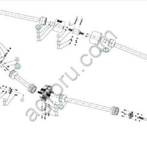 Карданный вал W.300.001 для AVR Variant
