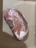 Полуфабрикат мясной из свинины крупнокусковой бескостный категории А замороженный  Карбонад (шея)