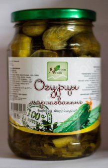 Огурцы маринованные (Емк. 0,72 кг)
