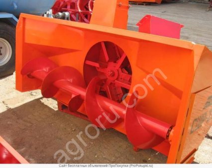 Снегоочистители шнекороторные СШР 2.0 (задний шнекоротор) и СШР–2,0П (передний шнекоротор)