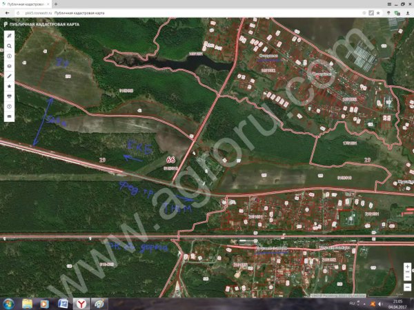 участок СХН 27 га.