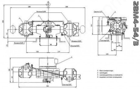 КОМПРЕССОР 2ВМ4-54 3