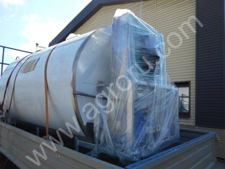 Танк - Охладитель молока закрытого типа