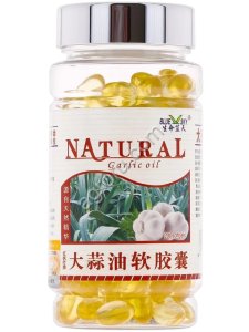 Капсулы Чесночное масло Natural, 100 кап,