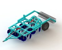 Борона дисковая прицепная БДМ- 2, 4х4П (Сура-2, 4х4П)